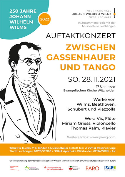 Konzert mit Werken von J. W. Wilms